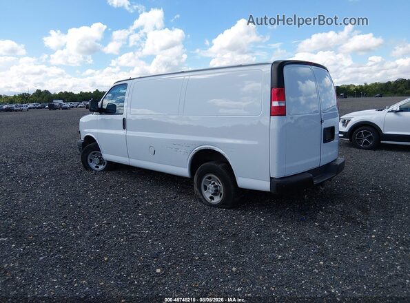 1GCZGGFP2L1146477 2020 CHEVROLET EXPRESS White Trasero izquierdo