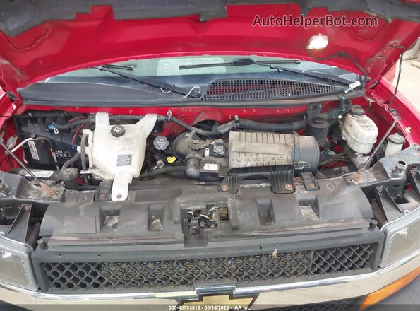 1GCZGHFG2K1203197 2019 CHEVROLET EXPRESS Red Vista trasera