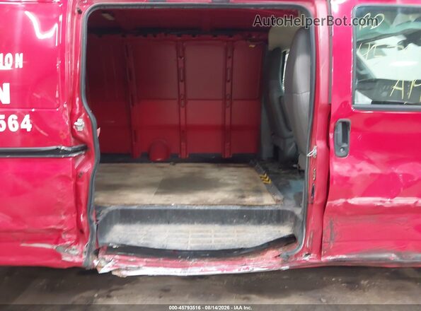 1GCZGHFG2K1203197 2019 CHEVROLET EXPRESS Red 