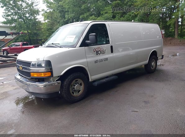 1GCZGHFP4P1185597 2023 CHEVROLET EXPRESS White Vista tres cuartos delantera izquierda