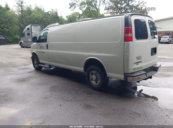 1GCZGHFP4P1185597 2023 CHEVROLET EXPRESS White Trasero izquierdo
