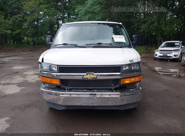 1GCZGHFP4P1185597 2023 CHEVROLET EXPRESS White Vista del cuadro de instrumentos