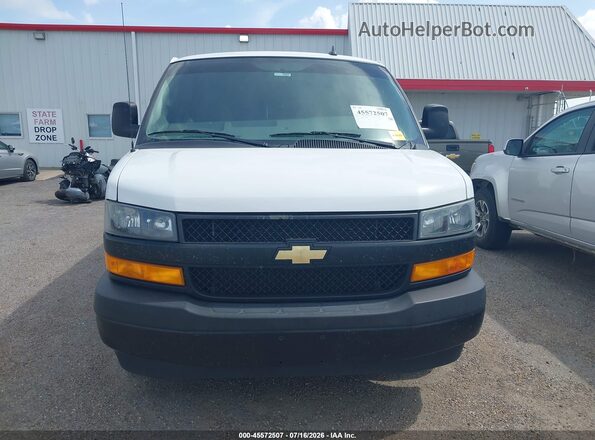 1GCZGHFP9P1105839 2023 CHEVROLET EXPRESS White Вид щитка приладів