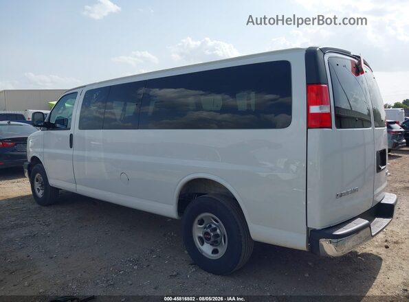 1GJZ7PFP0S1214167 2025 GMC SAVANA PASSENGER White Задня ліва чверть