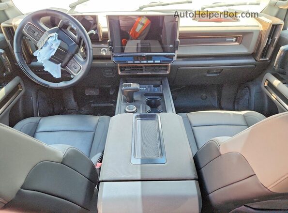 1GKB0RDC7RU100379 2024 GMC HUMMER Gray წინა პანელის ხედი