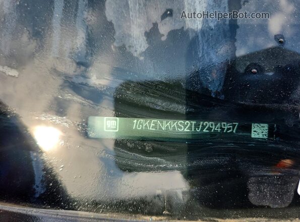 1GKENKKS2TJ294957 2026 GMC ACADIA White Вид наклейки з VIN-кодом