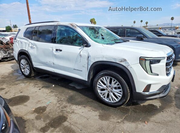 1GKENKKS2TJ294957 2026 GMC ACADIA White Передня права чверть