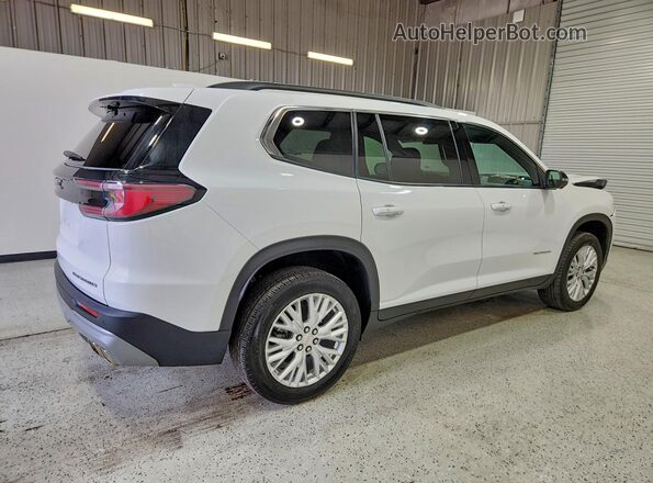 1GKENKKS4TJ163920 2026 GMC ACADIA Белый Задняя правая четверть