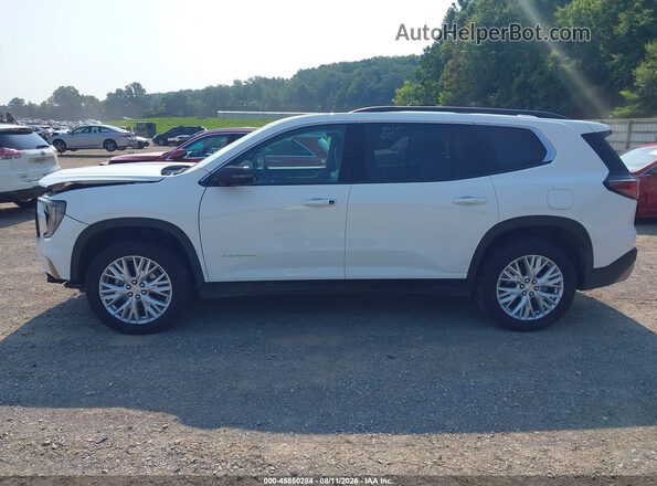 1GKENKKS4TJ206894 2026 GMC ACADIA White 