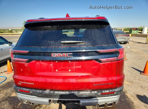 1GKENKRS1SJ274347 2025 GMC ACADIA Maroon უკანა ხედი