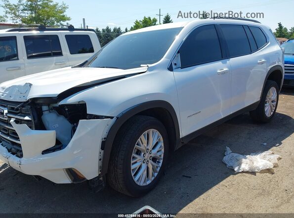 1GKENNKS4TJ262352 2026 GMC ACADIA White Przód lewy
