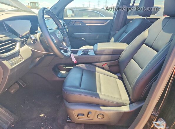 1GKENNRS7SJ237367 2025 GMC ACADIA Черный Вид салона спереди