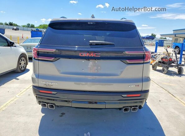 1GKENPKS2TJ278853 2026 GMC ACADIA Silver Вид ззаду