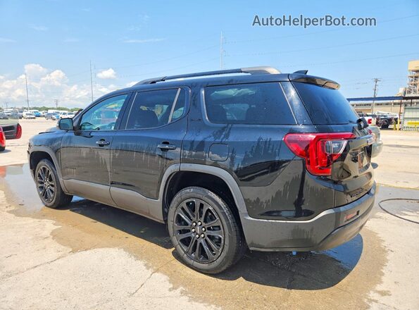 1GKKNKLA2MZ228582 2021 GMC ACADIA Black Trasero izquierdo