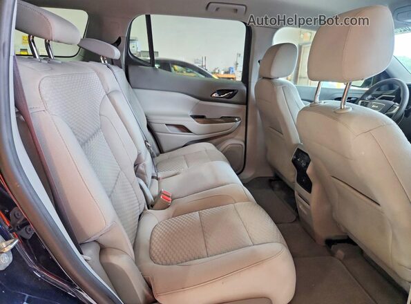 1GKKNKLA3HZ184498 2017 GMC ACADIA Blue Vista interior trasera
