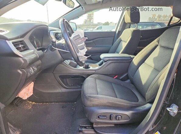 1GKKNKLA3LZ199852 2020 GMC ACADIA Черный Вид салона спереди