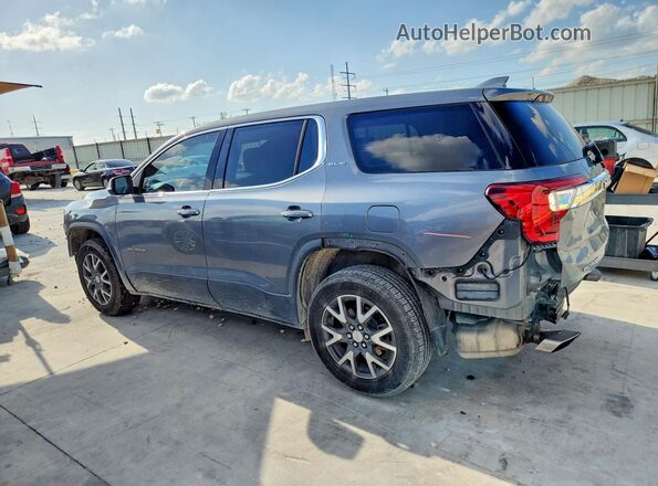 1GKKNKLS1MZ158825 2021 GMC ACADIA Серый Задняя левая четверть