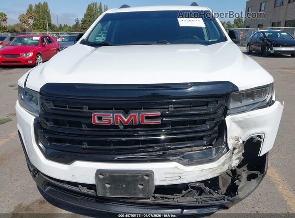 1GKKNKLS3MZ188733 2021 GMC ACADIA Белый Вид спереди