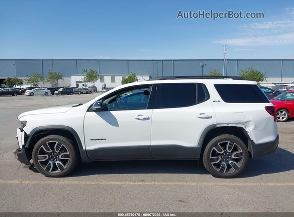 1GKKNKLS3MZ188733 2021 GMC ACADIA Белый Панорамный вид салона 360°