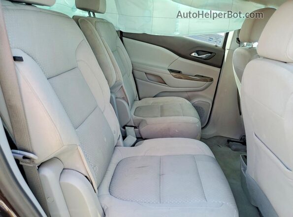 1GKKNKLS7LZ155670 2020 GMC ACADIA Burgundy Rear seats view