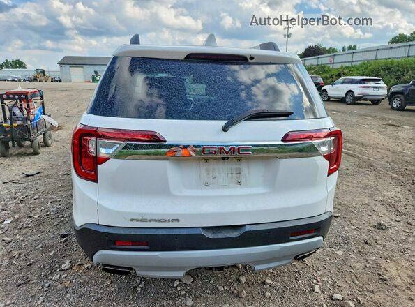 1GKKNKLSXLZ109203 2020 GMC ACADIA White უკანა ხედი