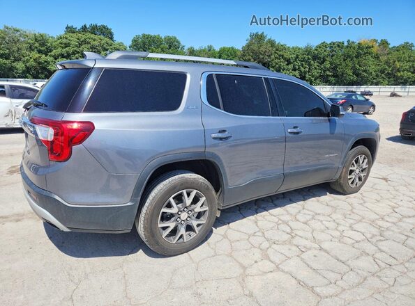 1GKKNKLSXLZ145487 2020 GMC ACADIA Серый Задняя правая четверть