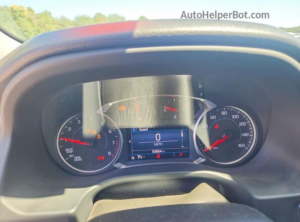 1GKKNKLSXLZ145487 2020 GMC ACADIA Серый Вид щитка приборов