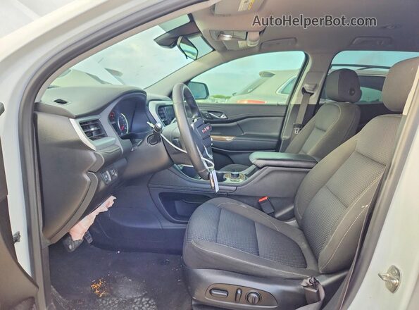 1GKKNKLSXMZ206676 2021 GMC ACADIA Белый Вид салона спереди