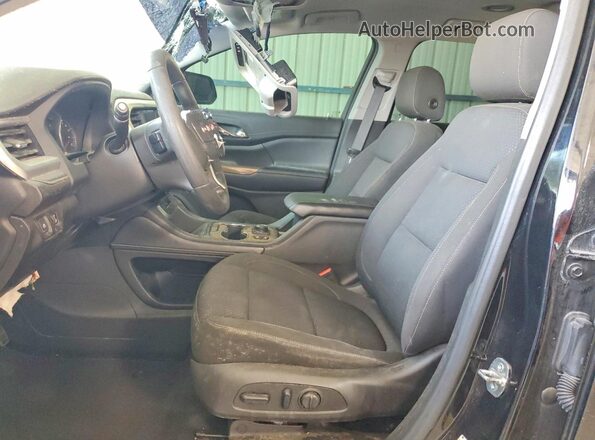 1GKKNKLSXMZ233411 2021 GMC ACADIA Черный Вид салона спереди