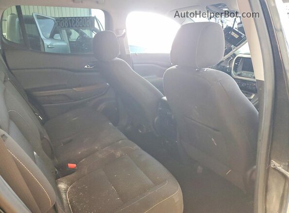 1GKKNKLSXMZ233411 2021 GMC ACADIA Черный Вид задней части салона