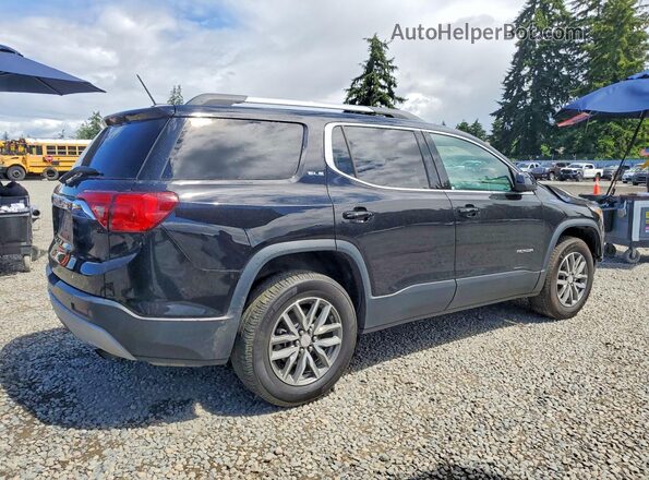 1GKKNLLAXHZ224758 2017 GMC ACADIA Black Trasero derecho