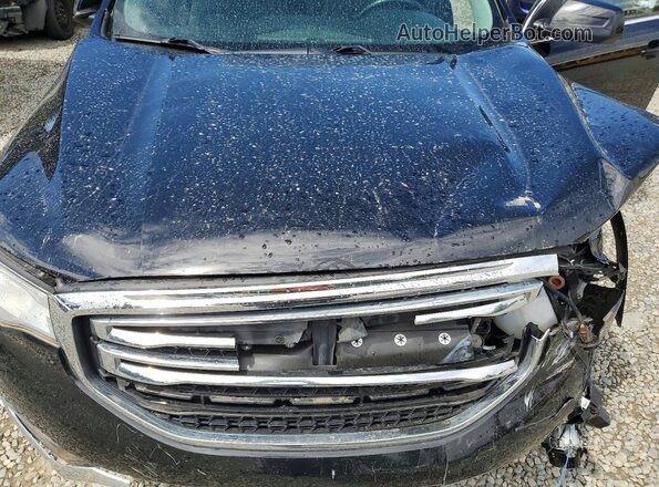 1GKKNLLAXHZ224758 2017 GMC ACADIA Black Vista del compartimento del motor