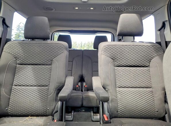 1GKKNLLAXHZ224758 2017 GMC ACADIA Black Vista de los asientos traseros