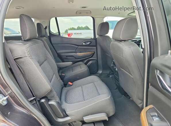 1GKKNLLS0HZ144538 2017 GMC ACADIA Угольный Вид задней части салона