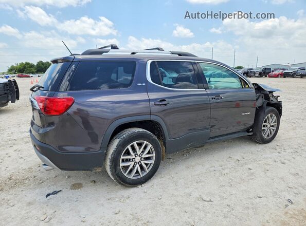 1GKKNLLS0HZ144538 2017 GMC ACADIA Угольный Задняя правая четверть
