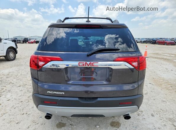 1GKKNLLS0HZ144538 2017 GMC ACADIA Угольный Вид сзади