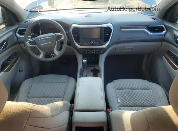 1GKKNLLS0HZ316258 2017 GMC ACADIA Gray Widok deski rozdzielczej