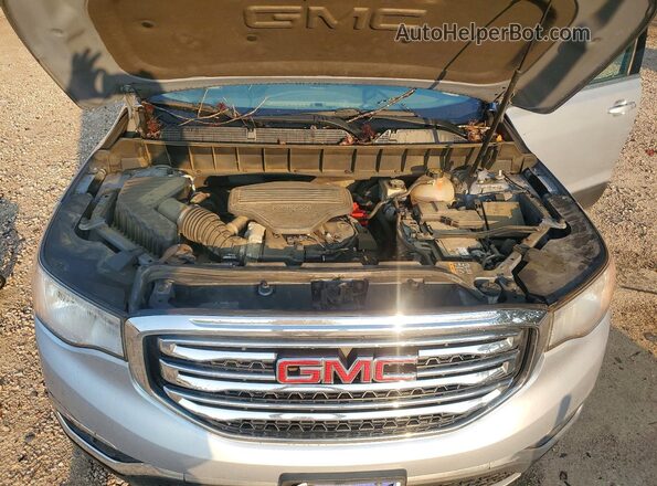1GKKNLLS0HZ316258 2017 GMC ACADIA Gray Widok komory silnika