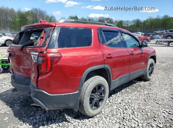 1GKKNLLS0MZ208037 2021 GMC ACADIA Red Rear right