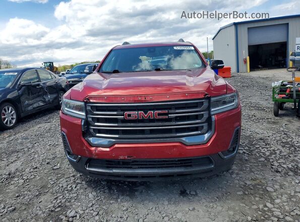 1GKKNLLS0MZ208037 2021 GMC ACADIA Red Front view