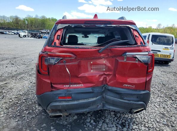 1GKKNLLS0MZ208037 2021 GMC ACADIA Red Rear view