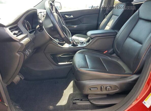 1GKKNLLS0MZ208037 2021 GMC ACADIA Red Front interior view