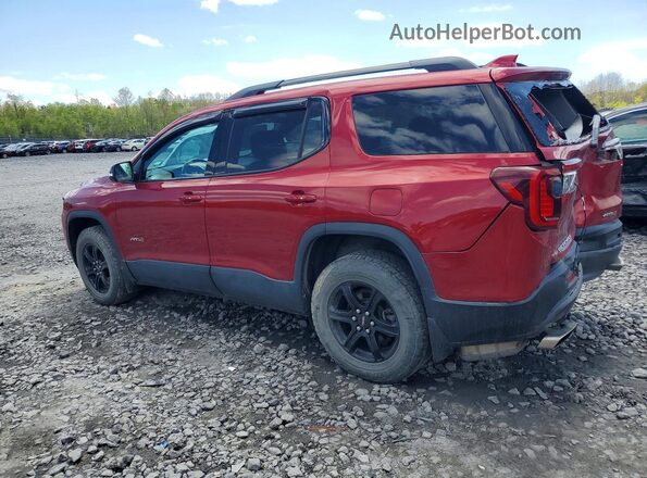 1GKKNLLS0MZ208037 2021 GMC ACADIA Red Rear left