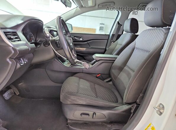 1GKKNLLS1HZ178973 2017 GMC ACADIA White Widok wnętrza z przodu