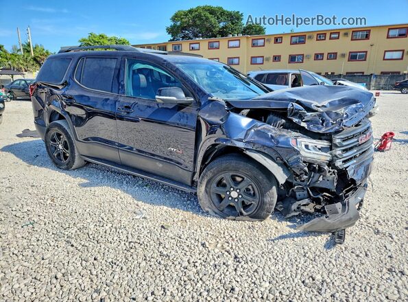 1GKKNLLS1MZ133316 2021 GMC ACADIA Black Передня права чверть