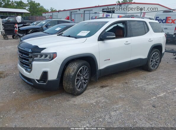 1GKKNLLS2LZ122761 2020 GMC ACADIA White წინა მარცხენა ხედი სამი მეოთხედიდან