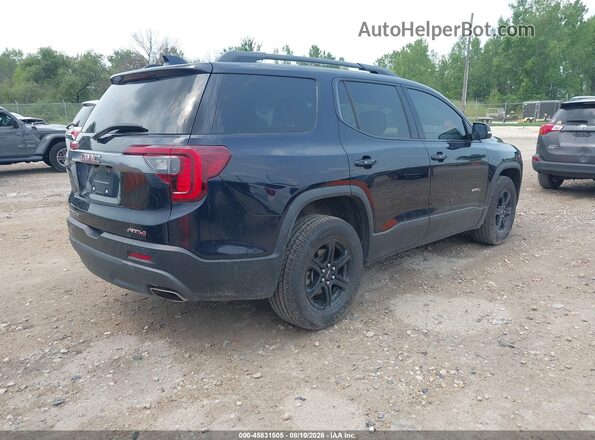 1GKKNLLS2MZ130991 2021 GMC ACADIA Dark Blue Задняя правая четверть