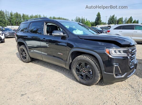 1GKKNLLS2PZ219318 2023 GMC ACADIA Black Delantero derecho