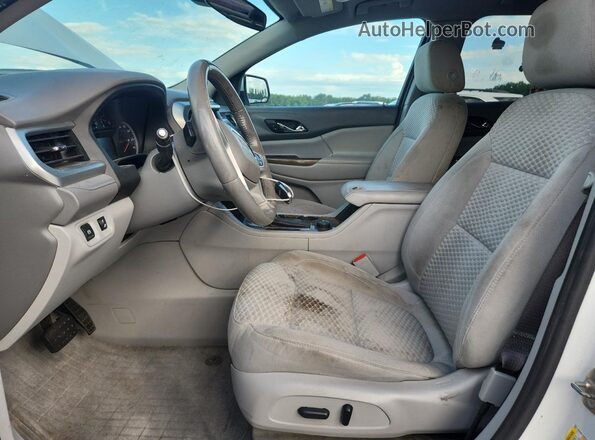1GKKNLLS6HZ327216 2017 GMC ACADIA White Սալոնի դիմացի տեսք
