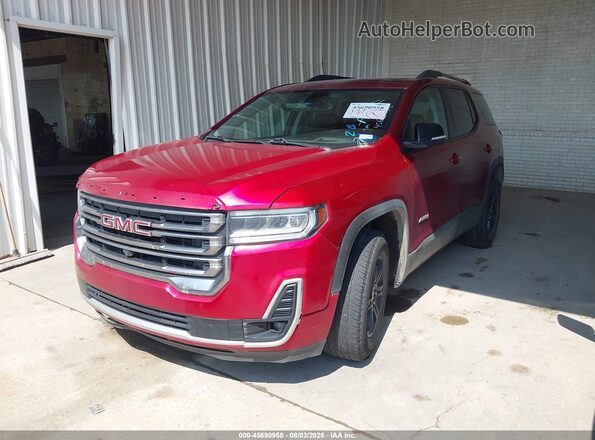 1GKKNLLS6PZ121828 2023 GMC ACADIA Red Вид спереду